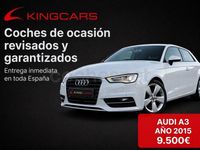 Usado Audi A3 Advanced 125 CV (91 kW) 2015 Blanco Berlina