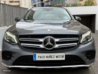 Usado Mercedes GLC250 AMG line 204 CV (150 kW) 2016 Gris SUV