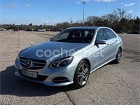Usado Mercedes E220 170 CV (125 kW) 2014 Gris / plata Berlina