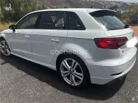 Usado Audi A3 S-Line 116 CV (85 kW) 2020 Blanco Berlina