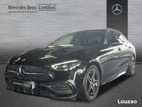 Usado Mercedes C300e AMG line 313 CV (230 kW) 2024 Negro obsidiana