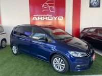 Usado VW Touran Business 115 CV (84 kW) 2017 Azul Monovolumen