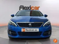 Usado Peugeot 308 Active 110 CV (80 kW) 2021 Azul Utilitario