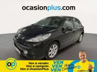 Usado Peugeot 207 Sport 90 CV (66 kW) 2009 Negro Utilitario
