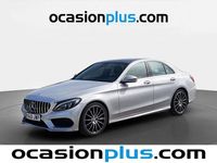 Usado Mercedes C220 AMG 170 CV (125 kW) 2017 Gris plata Berlina