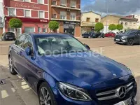 Usado Mercedes C200 Exclusive 136 CV (100 kW) 2016 Azul Berlina
