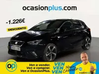 Usado Seat Ibiza FR 90 CV (66 kW) 2021 Negro Utilitario