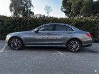 Usado Mercedes C180 Exclusive 156 CV (114 kW) 2017 Gris / plata Familiar