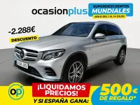 Usado Mercedes GLC350 320 CV (235 kW) 2017 Gris SUV