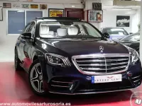Usado Mercedes S350 286 CV (210 kW) 2018 Azul Berlina