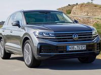 Usado VW Touareg R-line 286 CV (210 kW) 2018 Azul SUV