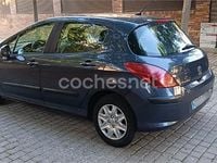 Usado Peugeot 308 110 CV (80 kW) 2009 Azul Berlina