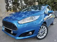 Usado Ford Fiesta Trend 95 CV (69 kW) 2014 Azul Utilitario