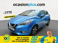 Usado Nissan Micra Acenta 71 CV (52 kW) 2017 Azul Utilitario