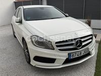 Usado Mercedes A200 AMG line 136 CV (100 kW) 2015 Blanco Berlina