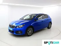 Usado Peugeot 308 Allure 110 CV (80 kW) 2021 Azul Utilitario