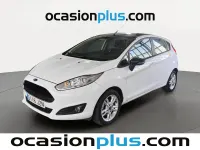 Usado Ford Fiesta Trend 100 CV (73 kW) 2017 Blanco Utilitario