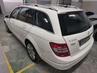 Usado Mercedes C220 Elegance 170 CV (125 kW) 2010 Blanco Berlina