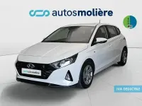 Usado Hyundai i20 100 CV (73 kW) 2021 Blanco Utilitario
