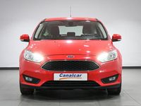 Usado Ford Focus Trend 125 CV (91 kW) 2017 Rojo Berlina