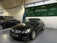 Usado Mercedes E220 Avantgarde 170 CV (125 kW) 2013 Negro Descapotable