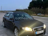 Usado Audi A4 S-Line 170 CV (125 kW) 2008 Negro Familiar