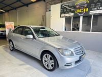 Usado Mercedes C220 Elegance 170 CV (125 kW) 2012 Blanco Berlina
