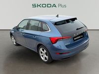 Usado Skoda Scala Ambition 116 CV (85 kW) 2021 Azul Utilitario