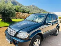 Usado Mercedes ML270 Edition 163 CV (119 kW) 2004 Azul SUV