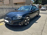 Usado Audi A5 Cabriolet S-Line 190 CV (139 kW) 2017 Azul Descapotable