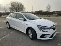 Usado Renault Mégane GrandTour Zen 115 CV (84 kW) 2021 Blanco Familiar