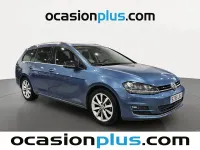 Usado VW Golf VII Sportline 150 CV (110 kW) 2015 Azul Familiar