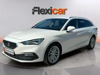 Usado Seat Leon XCELLENCE 110 CV (80 kW) 2021 Blanco Berlina