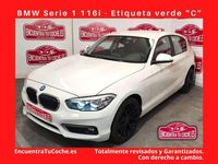 Usado BMW 116 Advantage 116 CV (85 kW) 2015 Blanco Utilitario