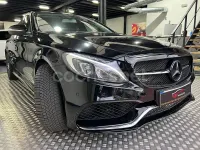 Occasion Mercedes C250 AMG line 211 PK (155 kW) 2015 Zwart Stationwagen