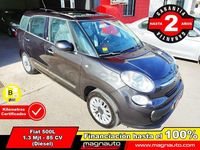 Usado Fiat 500L Lounge 85 CV (62 kW) 2014 Gris / plata Monovolumen