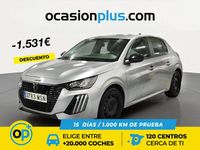 Usado Peugeot 208 Active 100 CV (73 kW) 2024 Gris Utilitario
