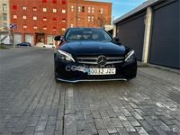 Occasion Mercedes C220 AMG line 170 PK (125 kW) 2017 Blauw Stationwagen