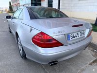 Usado Mercedes SL500 306 CV (225 kW) 2002 Blanco Descapotable