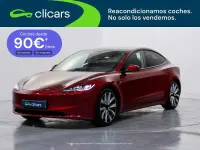 Usado Tesla Model 3 Standard Range 208 kW (283 CV) 2024 Rojo Berlina