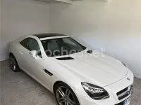 Usado Mercedes SLK200 184 CV (135 kW) 2014 Blanco Descapotable