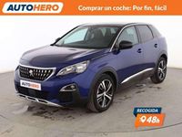 Usado Peugeot 3008 Allure 131 CV (96 kW) 2019 Azul SUV