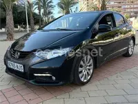 Usado Honda Civic Sport 150 CV (110 kW) 2012 Negro Berlina