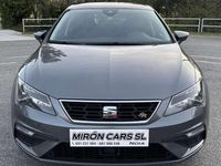 Usado Seat Leon FR 184 CV (135 kW) 2018 Gris Utilitario