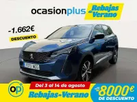 Usado Peugeot 3008 Active 131 CV (96 kW) 2022 Azul SUV