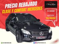 Usado Mercedes C350e 279 CV (205 kW) 2016 Negro Familiar
