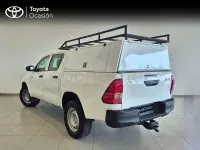 Usado Toyota HiLux 150 CV (110 kW) 2021 Blanco Pickup/Camioneta
