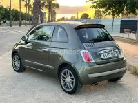Usado Fiat 500 69 CV (50 kW) 2009 Verde Descapotable
