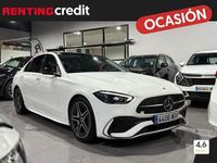 Usado Mercedes C200 AMG Line Premium Plus 163 CV (119 kW) 2023 Blanco Berlina