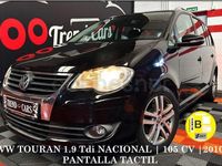 Usado VW Touran Advance 105 CV (77 kW) 2010 Negro Monovolumen